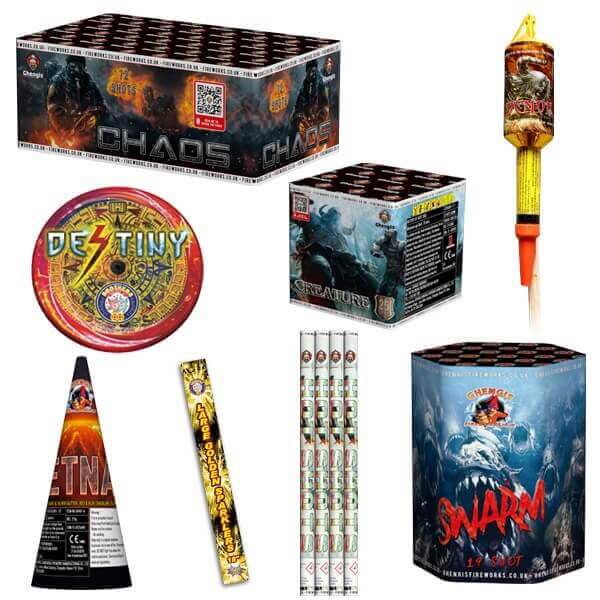 Unique Range of Fireworks Open All Year Ghengis Fireworks