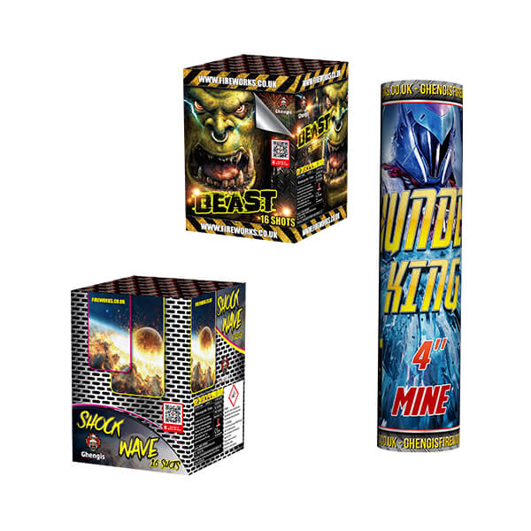 Unique Range of Fireworks Open All Year Ghengis Fireworks